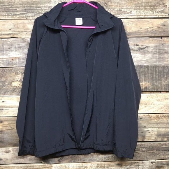 Victoria's Secret PINK Jacket Hidden Collar Hood Size S/M - Picture 2 of 9
